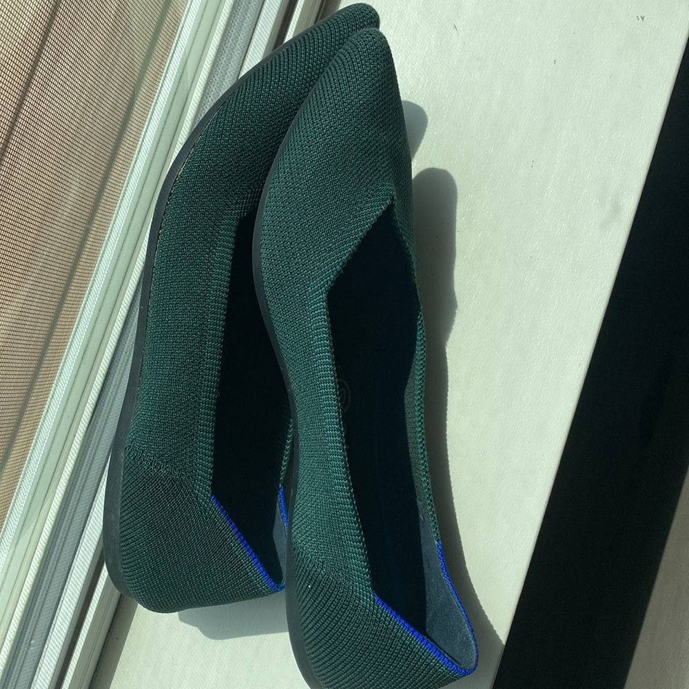 Emerald Green Size10 Rothy’s - Picture 3 of 7